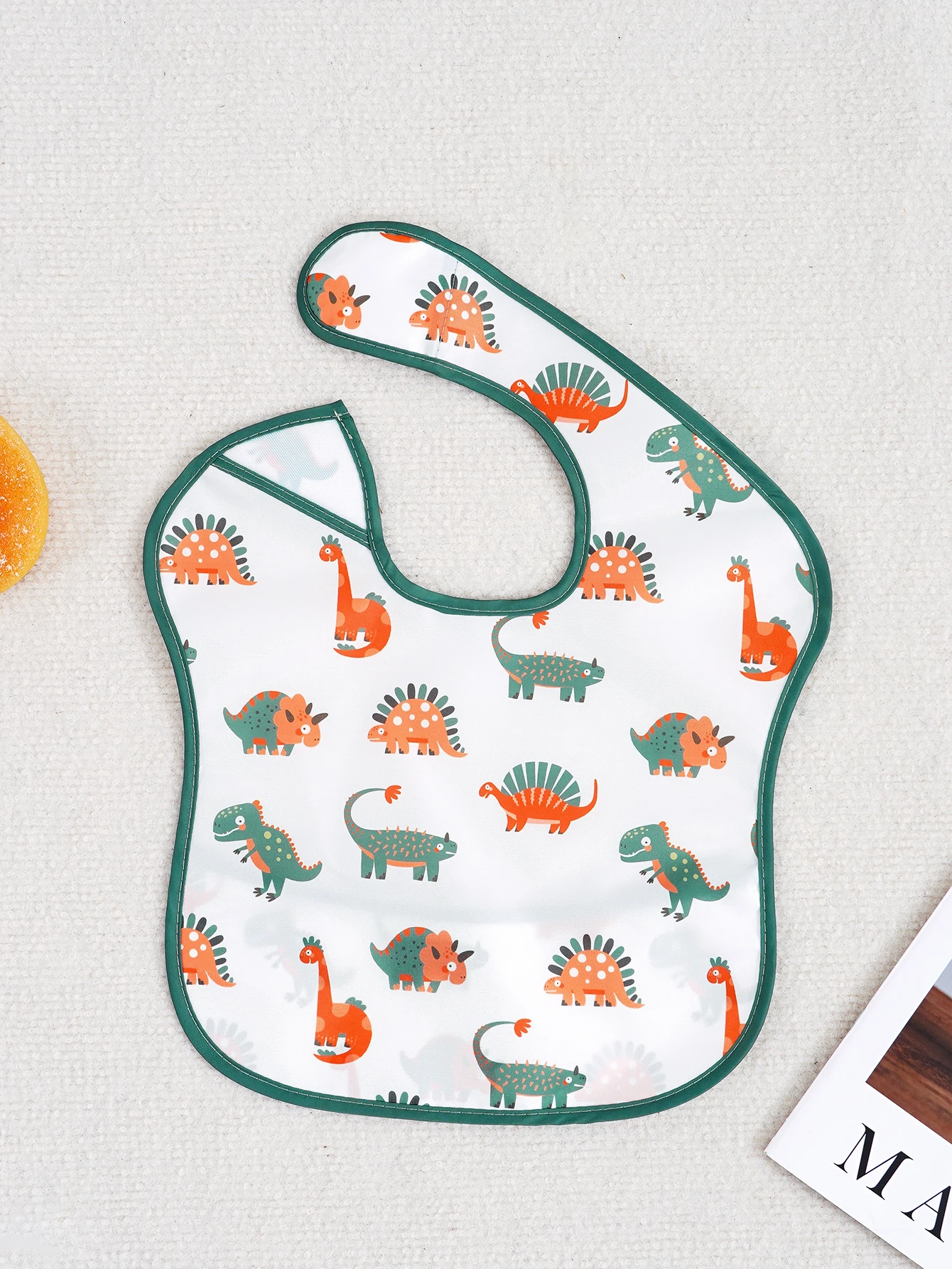 3 Paket Bib Bayi dengan Kantong Bolak-Balik, SuperBib Bayi dan Balita untuk Usia 6-24 Bulan, Perlengkapan Penting untuk Makan