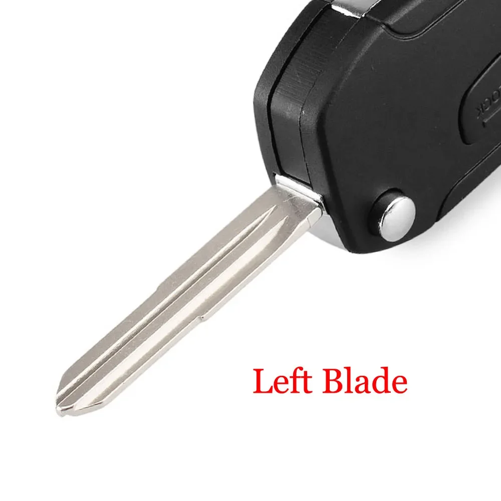 EllYYOU-Coque de clé à distance modifiée à 2 boutons, étui non coupé pour Mitsubishi L200 Montero Pajero Shogun Triton Stores Blade MIT8
