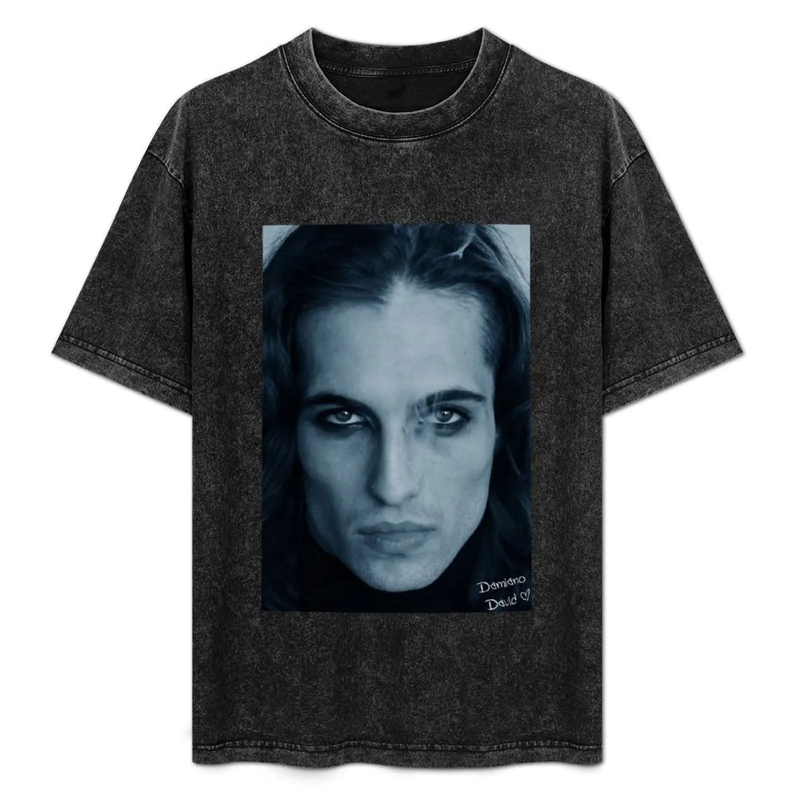 

Damiano David Mneskin T-Shirt man clothes tops graphic t shirts men workout shirt