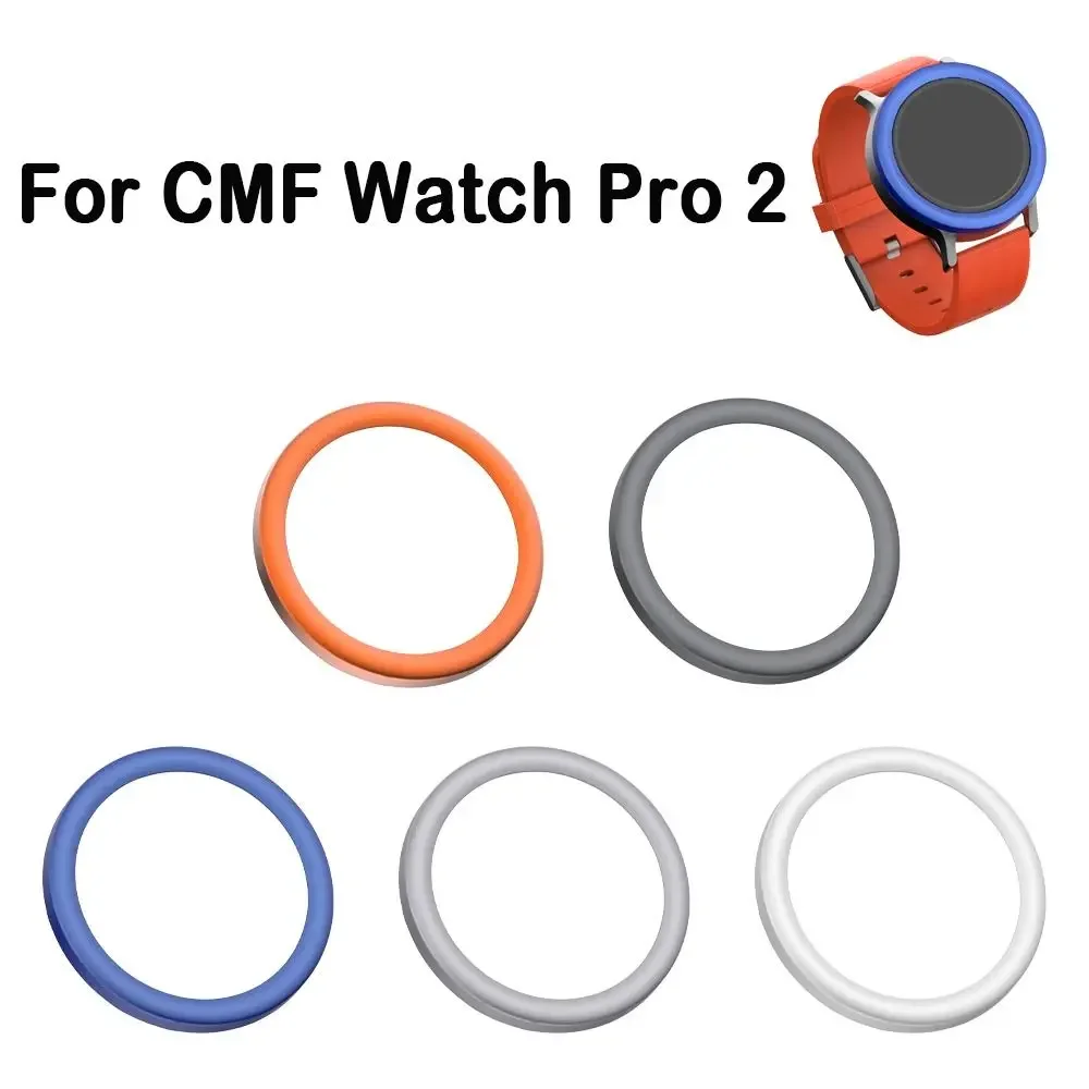 For CMF Watch Pro 2 New Metal Watch Bezel Protective Frame Case Cover Ring Replacement Shell Screen Protector