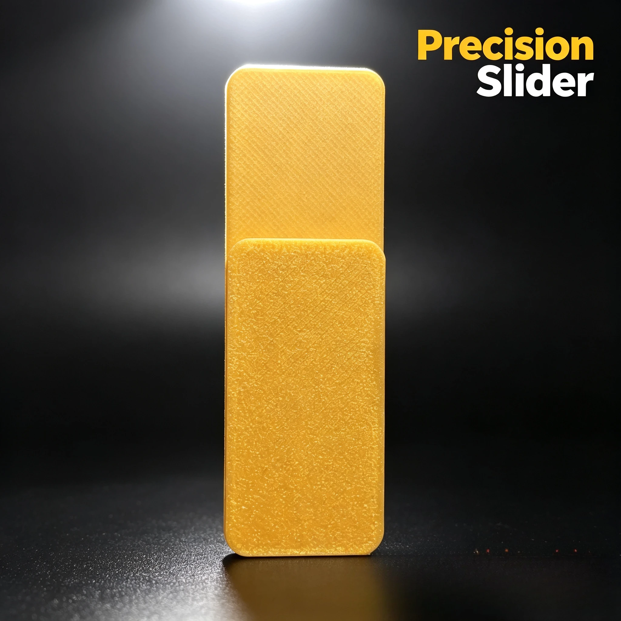 3D Printed EDC Magnetic Push Slider,Ultra Thin & Light, Smooth Satisfying Tactile, Weak Magnetic Feedback With Perfect Hand Feel
