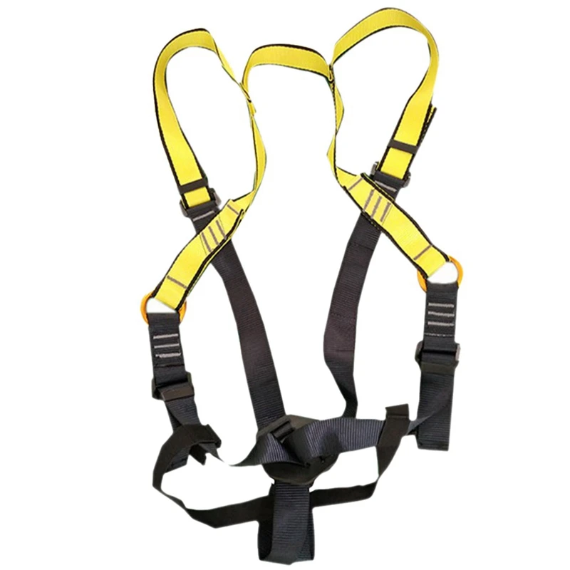 

Climbing Harness Accessories Childrens Full Body Sit Seat Durable Secure Firm Belt