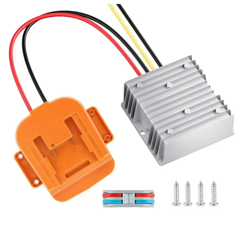 For Einhell Battery Power Wheel Battery Adapter 18V-12V Step-Down Converter 18V-12V 15A 180W Inverter Buck Converter-A31R