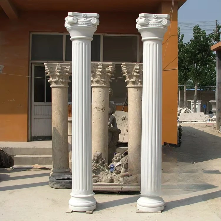 Fine Craft Stone Roman Pillars for Sale