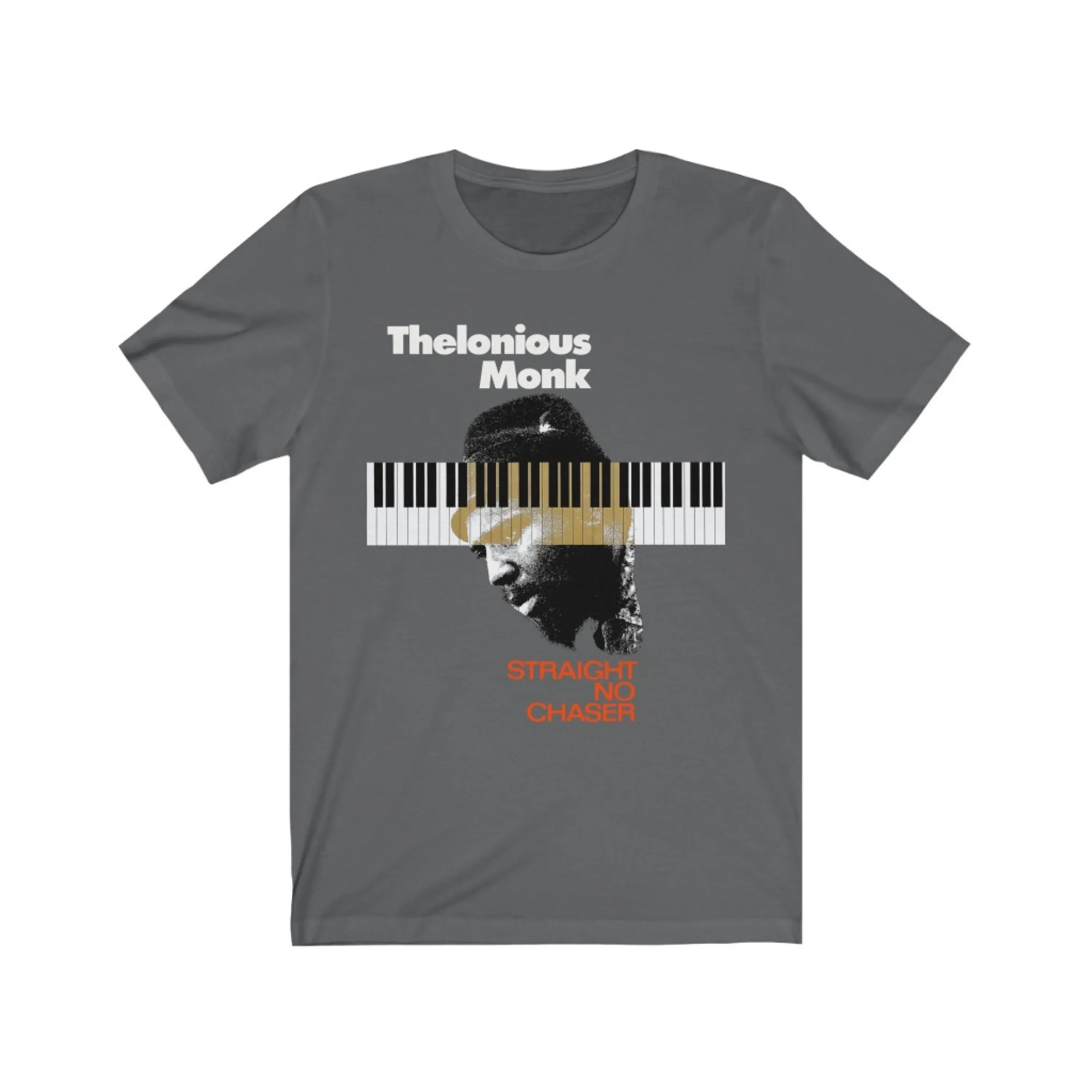 Thelonious Monk Jazz T Shirt Black Music Artist Band Print Artwork Lover