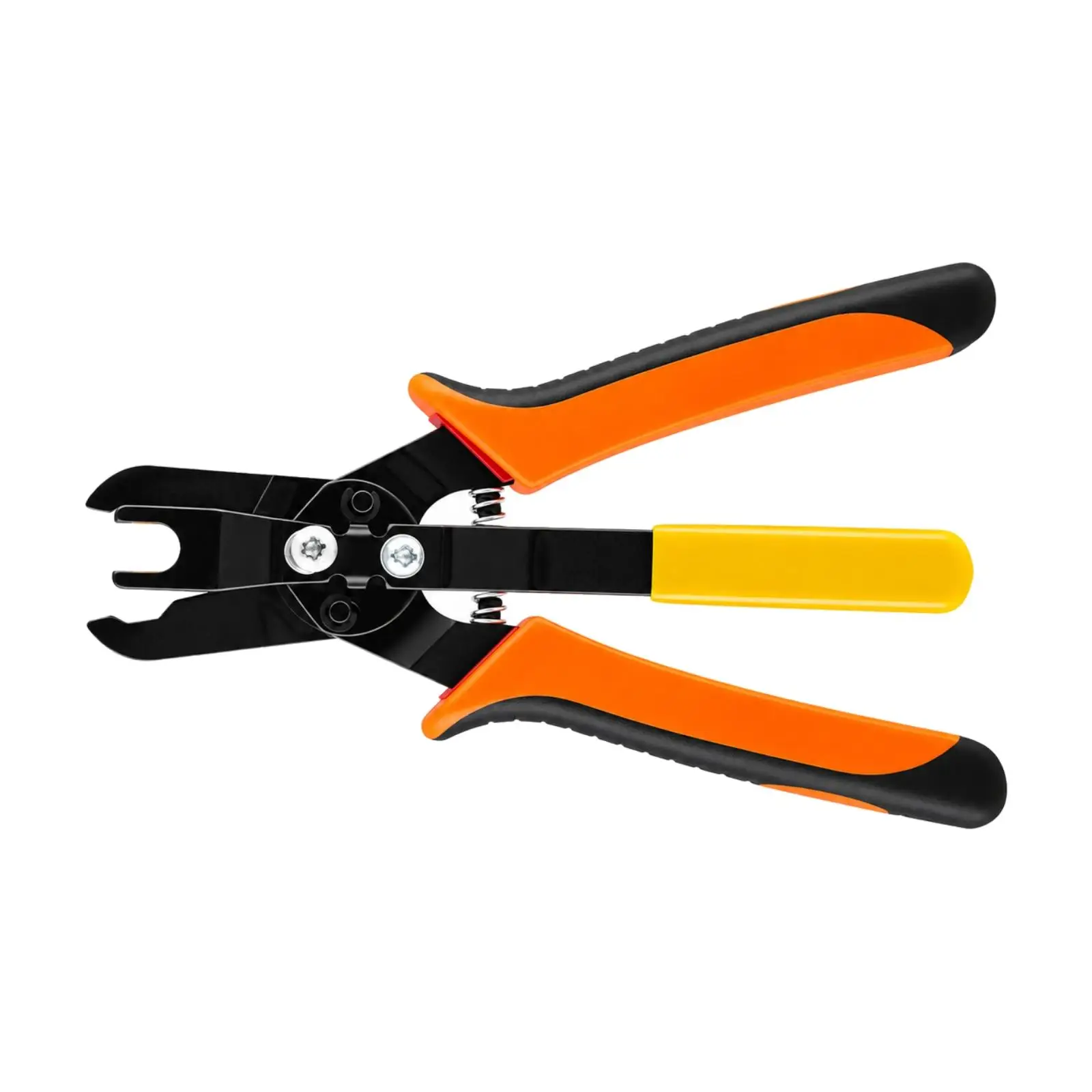 Pneumatic Tube Removal Plier Spring-Return Push-to-Connect Fitting Removal Plier Air Hose Disconnect Pliers Non-Slip Grip
