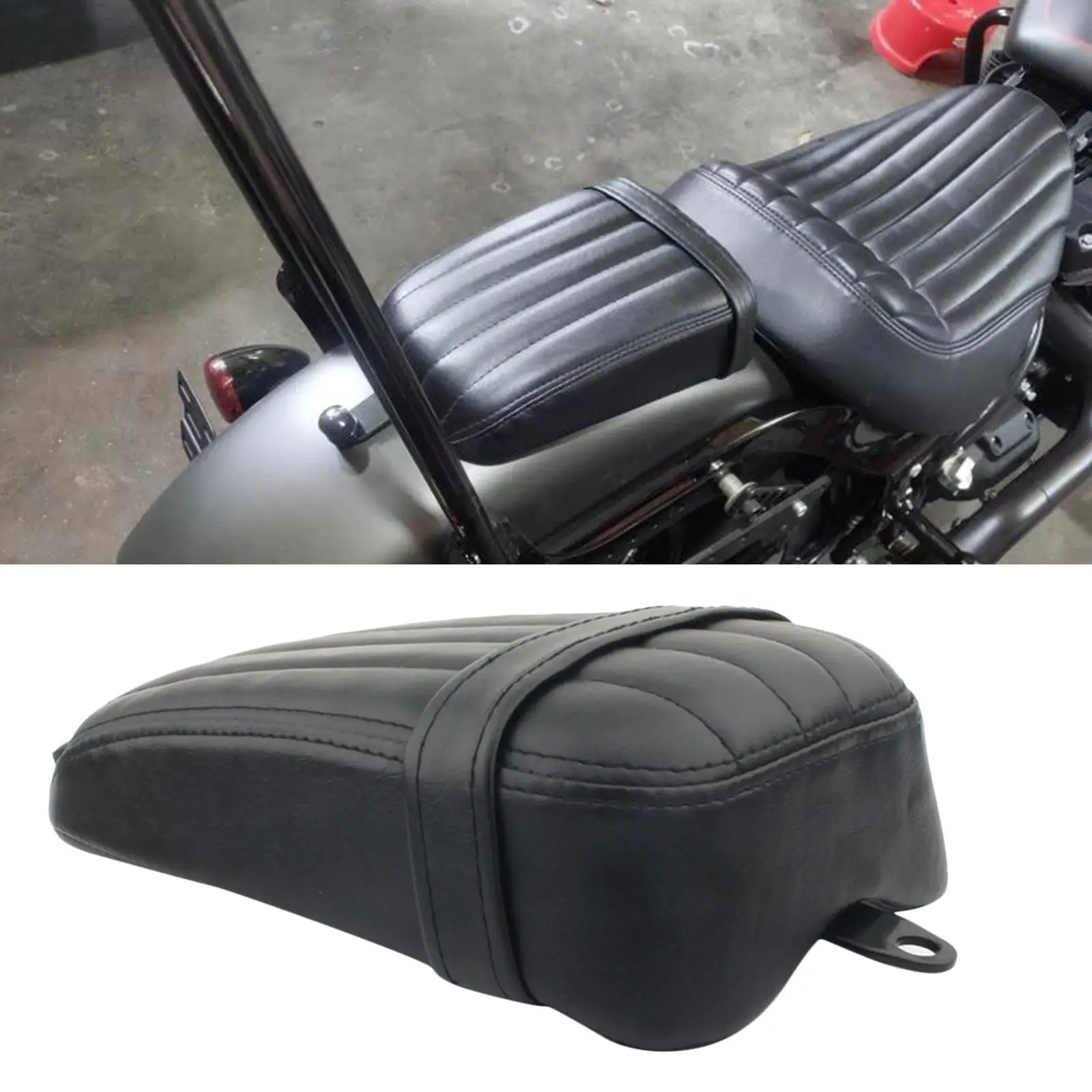 Rectangular Pillion Passenger Pad Seat Cushion for 2018 - 2020