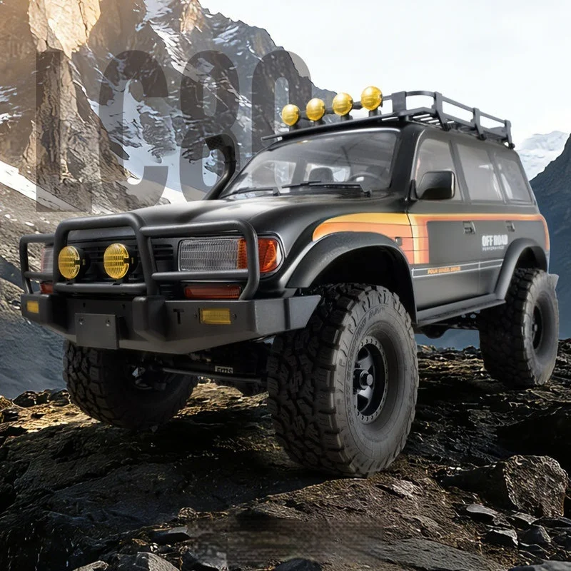 

Радиоуправляемая машинка FMS 1/10 LC80 Pro V2 FCX10 для бездорожья, бесщеточная, с металлическими шестернями, водонепроницаемая, имитация винтажного дизайна, лимитированная серия, подарок