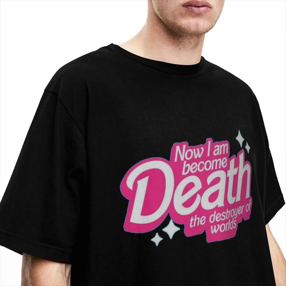 Now I Am Become Death Accessories Shirts Men Women Ryan Gosling New Movie Cotton Tees Round Collar Short Sleeve Original Clothes