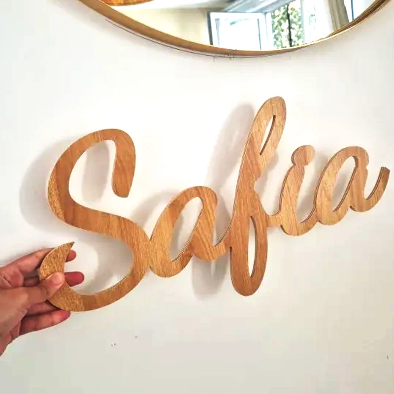

Baby Name Sign Custom Name Nursery Name Sign LargeBaby Shower Gift Baby Name Sign Christmas Gift Children wood name