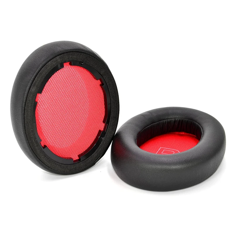 Imagem -03 - Substituição Macia Almofada de Ouvido Capa de Espuma Ear Pads Anker Soundcore Vida Q10 Q10 Auscultadores Bluetooth Vermelho