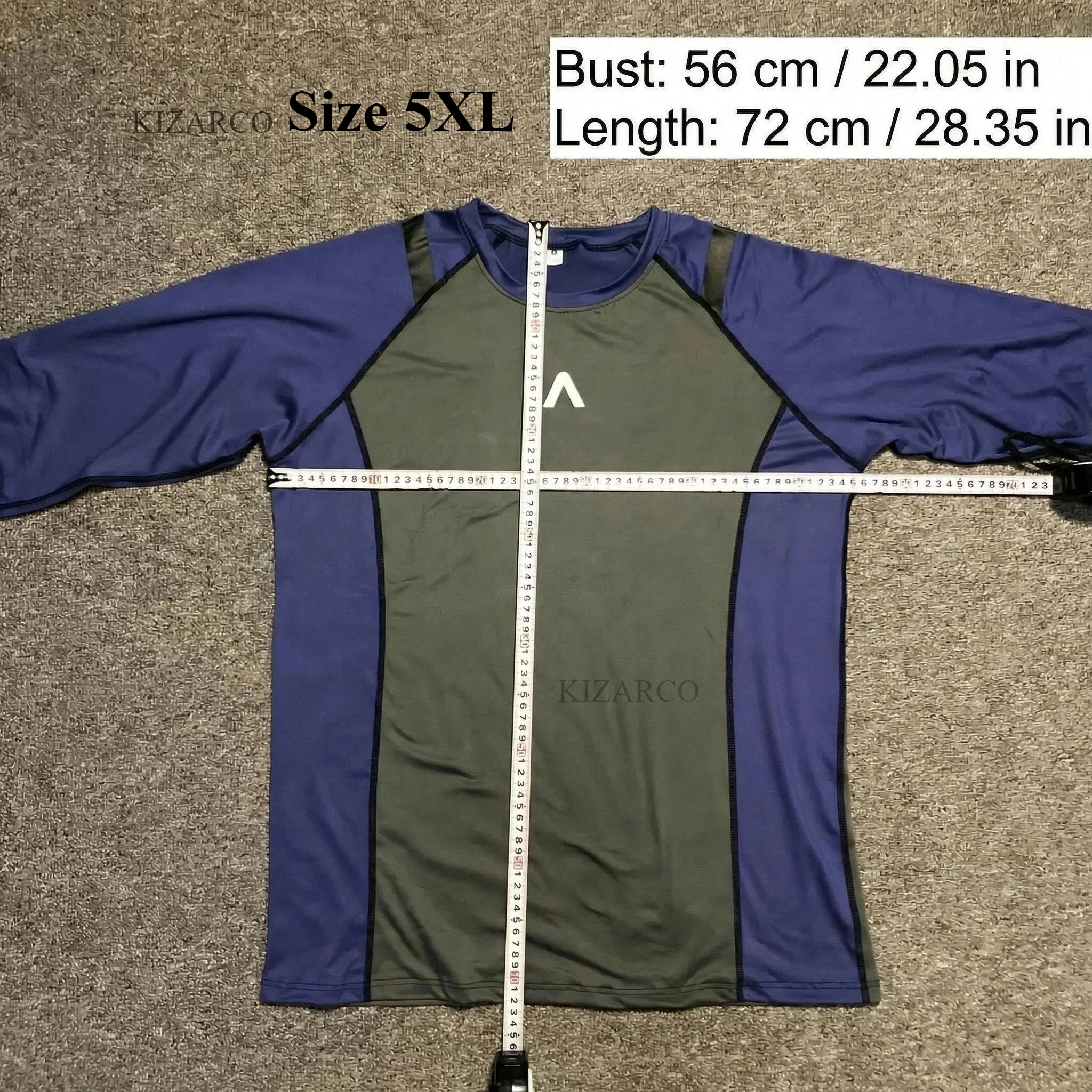 Spring Men Bodybuilding Sports T-Shirt Quick Dry Running Shirt Long Sleeve Compression Top Gym T Shirt Men Fitness Tight Rashgad image 2