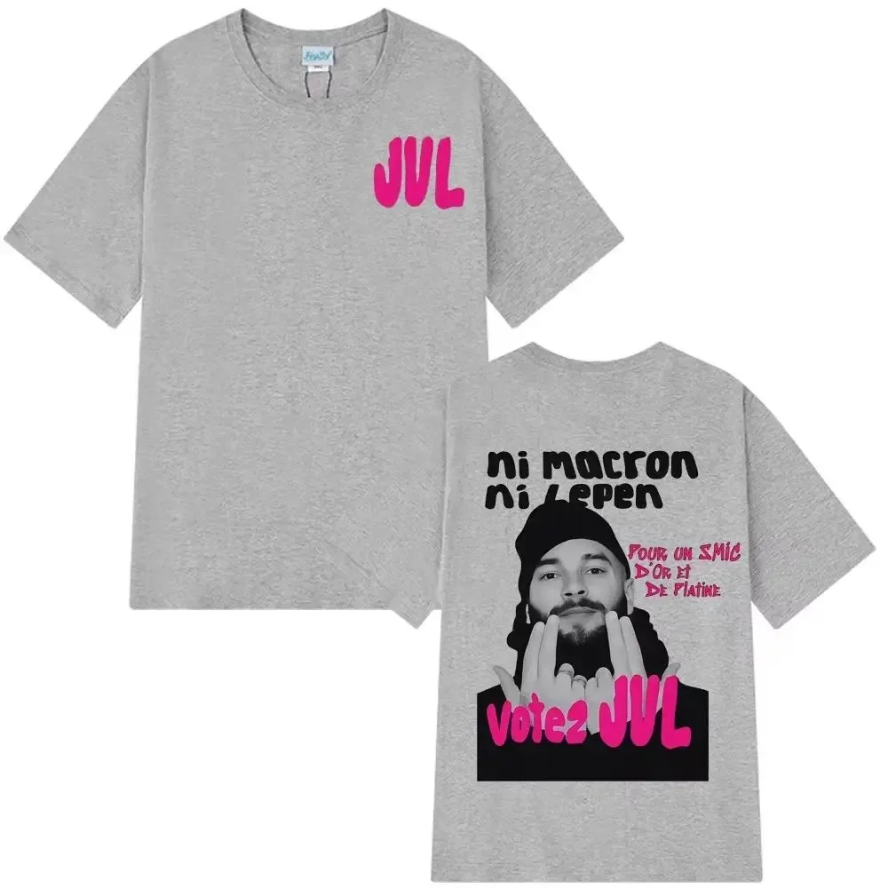Y2k Hip-Hop T-Shirt 2026 mit französischer Rapper JUL Grafik – Lässiges Fashion Harajuku Kawaii T-Shirt für Damen – Y2K Kleidung – Detail 9