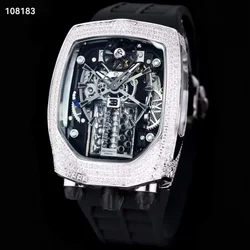 Advanced limited edition men's mechanical watch new design carving custom watch automatic mechanical watch men's gif