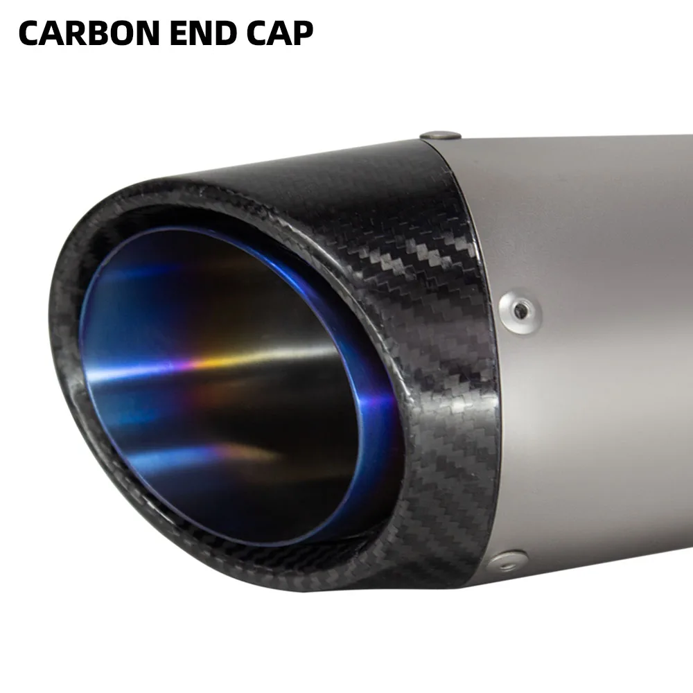 لكاواساكي Z900 2017-2025 دراجة نارية الانزلاق على خط العادم تعديل عدة الهروب دراجة عادية التيتانيوم الكربون مشروع S1 الخمار