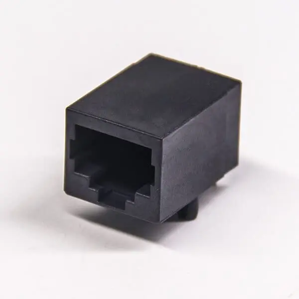 30PCS RJ45 Female Coupler 10p8c Ethernet Network 90 Degree Plastic Shell Unshielded Jack