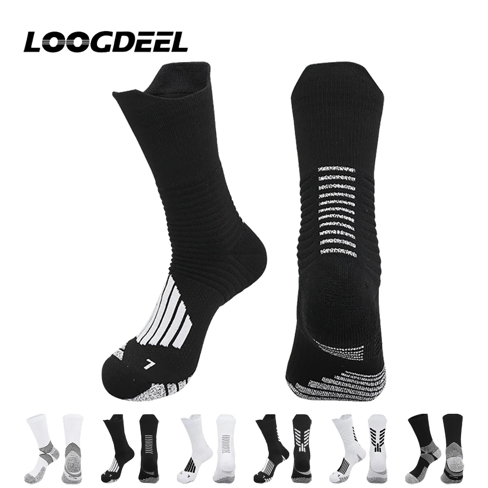 Loogdeel Professional Training Football Socks Thickened Terr