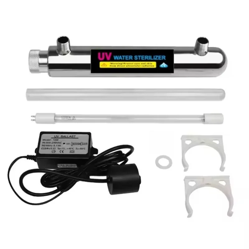 16w-2gpm-110v-220v-uv浄水器追加キット（シンク下ろ過システム用）-家庭用全館浄水殺菌フィルター