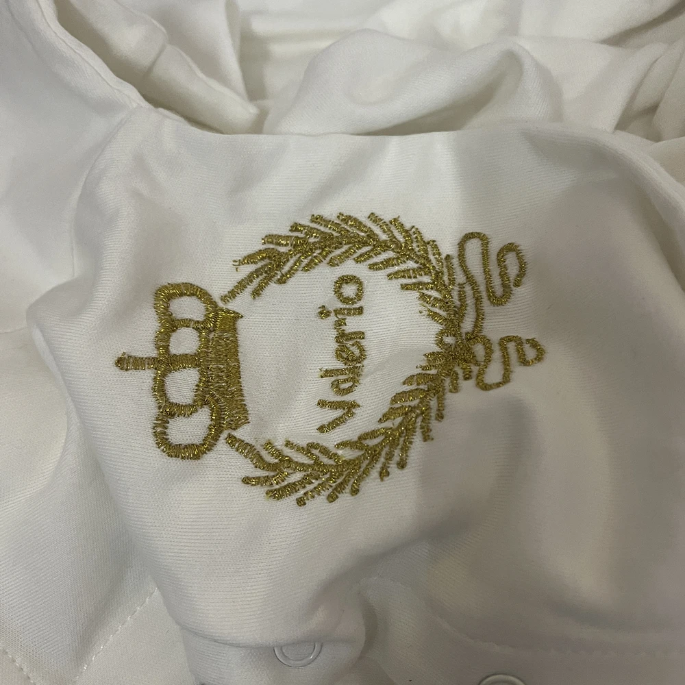 Embroidery Work payment Custom - Baby Clothing Organic ulasan dan harga