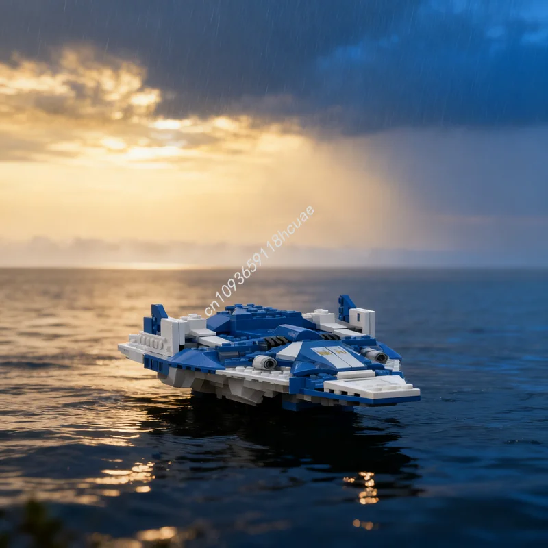 152pcs MOC Racers F Nul Kapitein Falcon S Schip Model Bouwstenen Bouw Idee Kerstcadeaus Speelgoed Onderwijs Baksteen