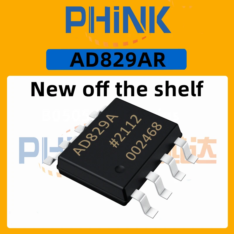 

A new AD829ARZ AD829AR AD829 high speed, low noise Video Operational Amplifier SOP8