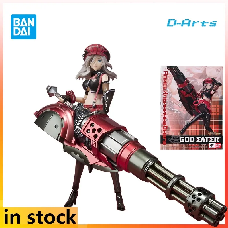 

Bandai D-arts Mecha Products Are Movable God Devourer Elisa God Machine Gun Form Equipment Аниме Модель Игрушки Модель Подарки для мальчиков