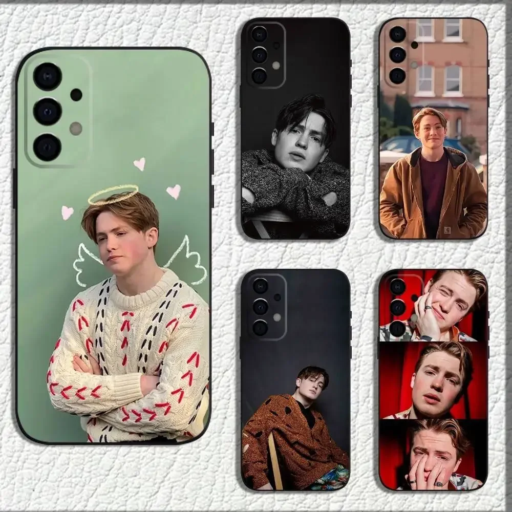 

K-Kit Actor Connor Phone Case For Samsung Galaxy A73,72,71,A52,51,40,41,A22,A32,31,A13,12,Note20 Soft Black Shell
