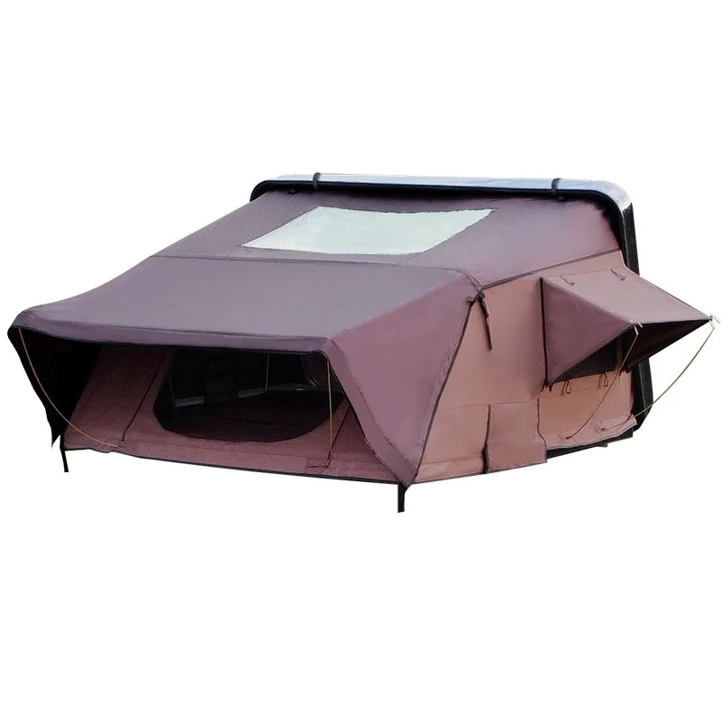 

Roof tent canopy self-driving tour Aluminum alloy double-layer tent Fully automatic rainproof car roof Two starting approvals