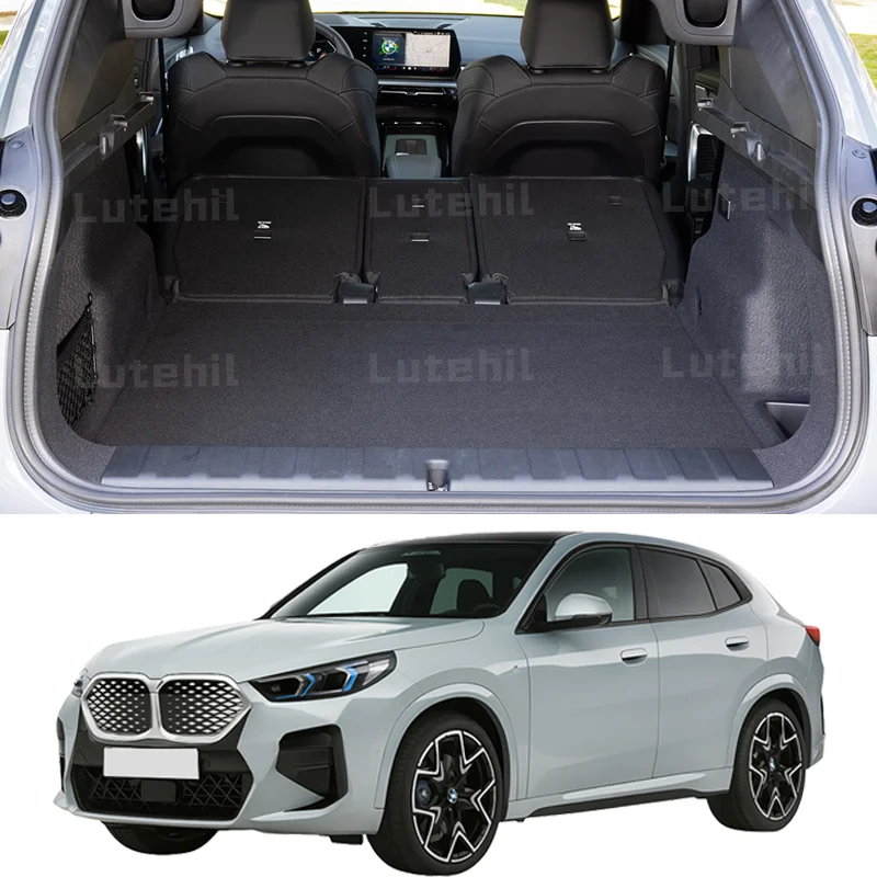 Cargo Liner For BMW X2 U10 2024 2025 2026 Car Trunk Mats Carpet With Backrest Protectors Cargo Mats Accessories Waterproof