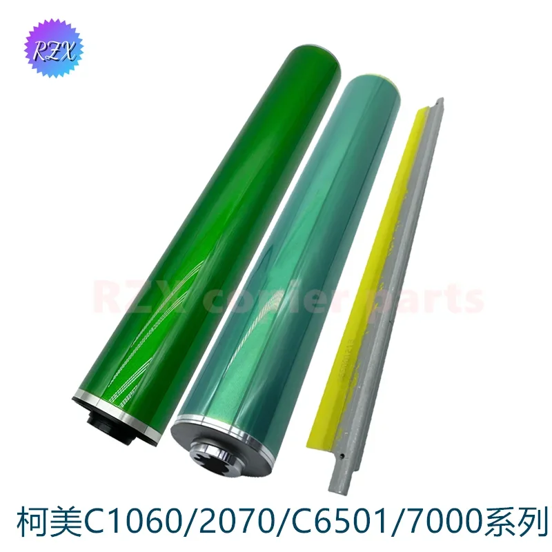 

Барабан OPC + лезвие для очистки барабана, скребок для Konica Minolta BH C2060 C1060 C6000 C7000 C6501 C6500, запасные части для копировального принтера