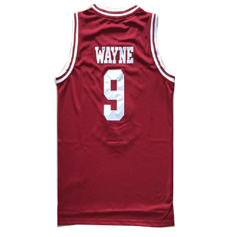 2024 Basketball jerseys HILLMAN COLLEGE 9 WAYNE Sewing embroidery Outdoor sportswear Hip hop white Sweat absorption breathable