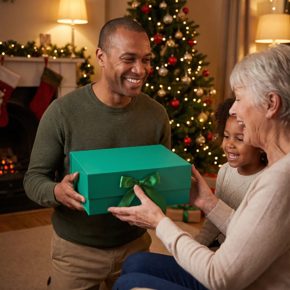 صندوق هدايا متعدد الألوان قابل للطي على شكل فراشة مغناطيسية وعقدة على شكل فراشة صندوق تغليف لحفلات أعياد الميلاد شكرًا من قطعة واحدة بغطاء قلاب