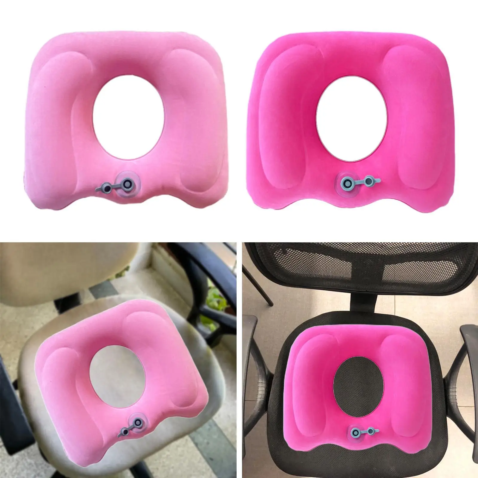 Office Chair Cushion Coccyx Cushion Non Slip Portable Car Seats Cushion Donut Sitting Pillow for Travel Back Wheelchairs