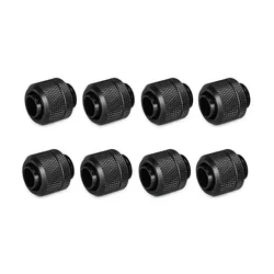 Azieru 6pcs/8pcs Fitting for Inside Diameter 10mm+Outside Diameter 16mm or ID9.5+OD12.7mm Hose 3/8