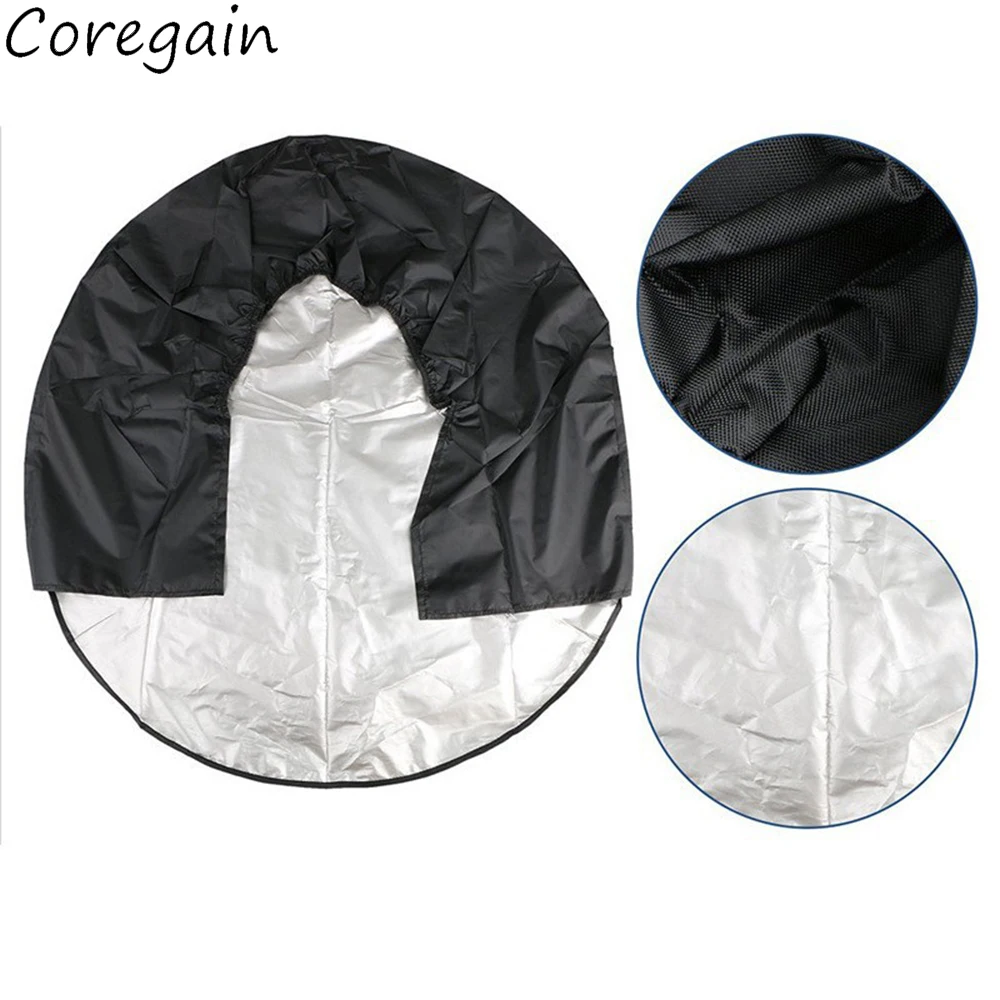 1PC Universal Car Spare Tire Covers Case Auto Wheel Tires Storage Bags 420D Oxford Cloth Dust-proof Protector Car Styling