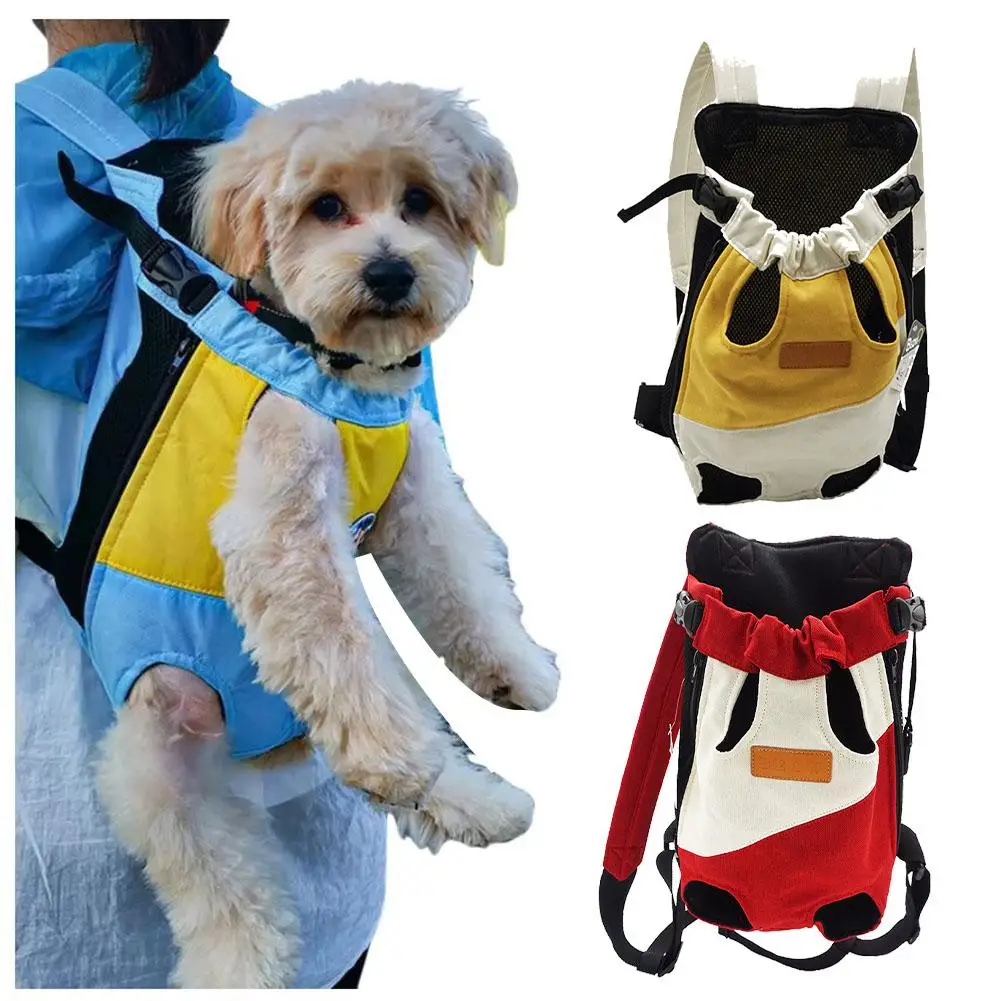 1pcs Carry S And Dogs Backpacks Outhood Portable Chest Breathable And Four Backpacks Legged Pet Dog Supplies Adjusta O0n2