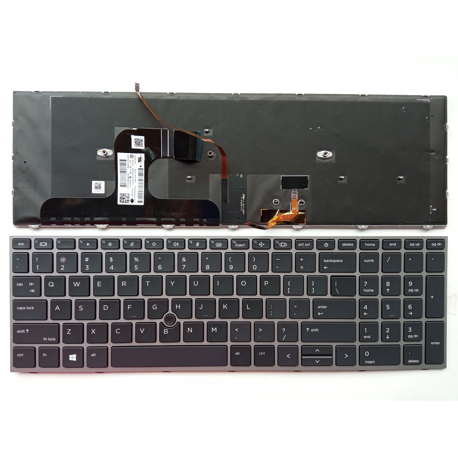 

wholesale laptop keyboard for HP ZBook Fury 17 G7 G8 Laptop Keyboard US Backlit With Pointer