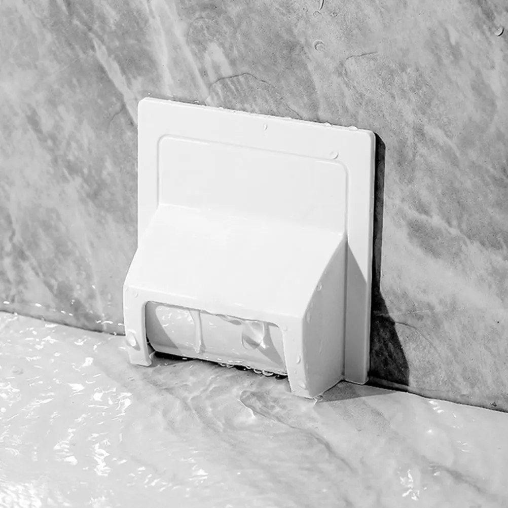 

Wall Drain Sticker Baffle Bathroom Supplies Prevent Backflow Durable to Clean Secure Fitting Multiple Drain Sizes