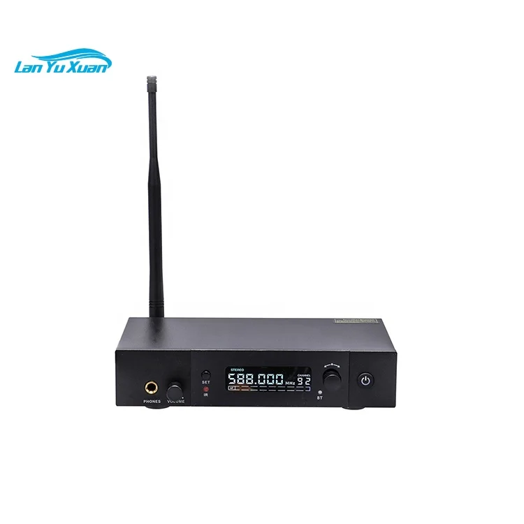 

XSW IEM Professional in Ear Monitor Wireless Microphone System Stereo 1 Channel Lavalier Wireless Microphone