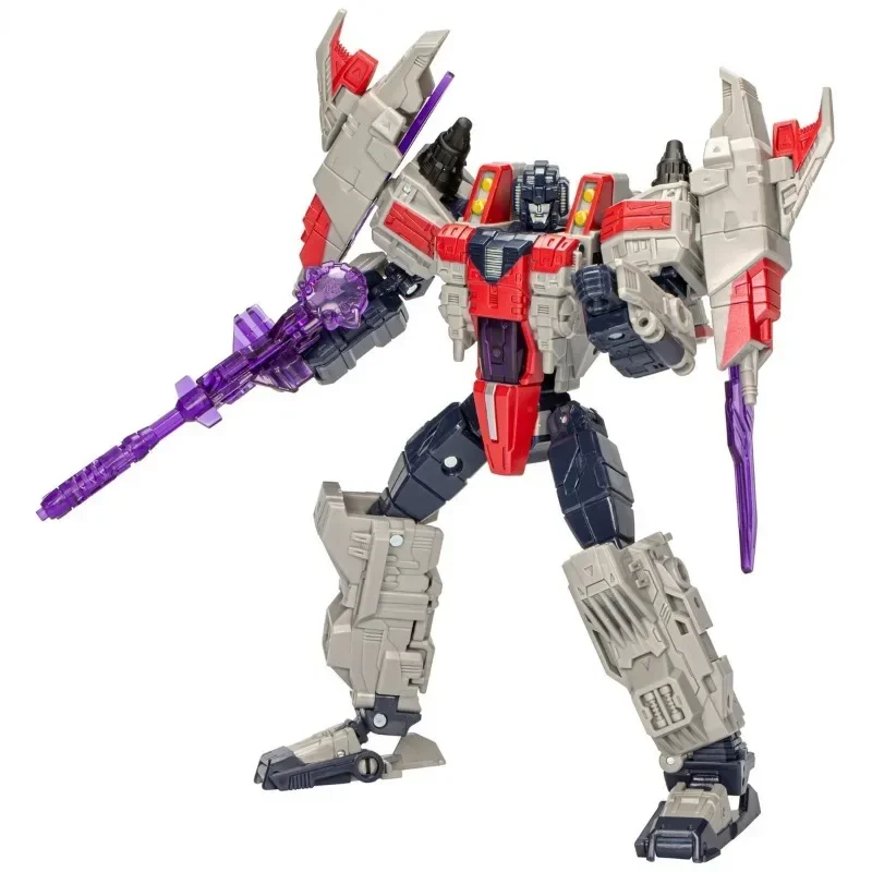 In Voorraad Transformatoren Erfenis Verenigd Voyager Cybertron Universum Starscream Actiefiguur Robot Speelgoed Geschenken Hobby Anime Figuren