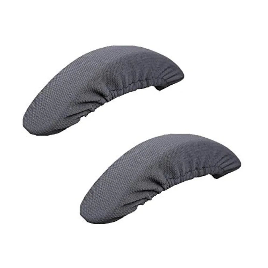 

Removable Washable Office Chair Armrest Slipcovers Covers Pads Gray