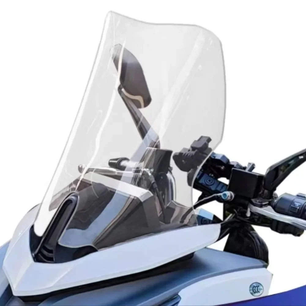 For SYM JET 14 EVO 125 150 200 Motorcycle Accessories Windshield Wind Deflectors WindScreen Viser Visor Transparent