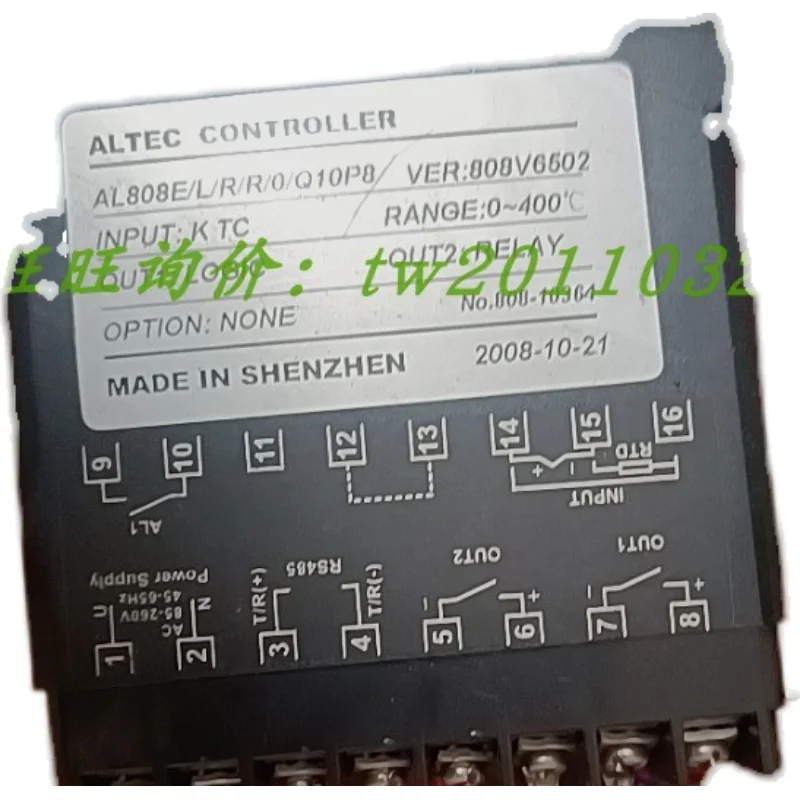 【 Brand New Original 】 AL808E/L/R/R/0/Q10P8 Intelligent Temperature Controller ALTEC Is Genuine