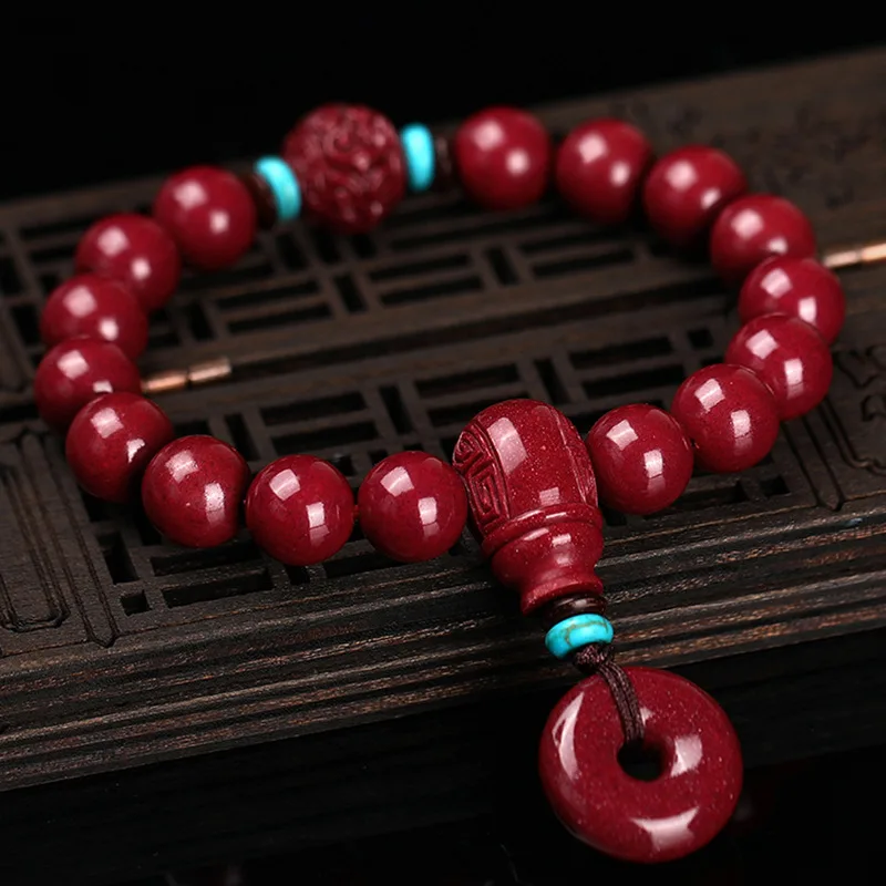 

Высокое содержание киновари, счастливый зодиак, год мира, пряжка, один круг, браслет из бисера Будды, фиолетовый, золотой песок, унисекс, ручная нить