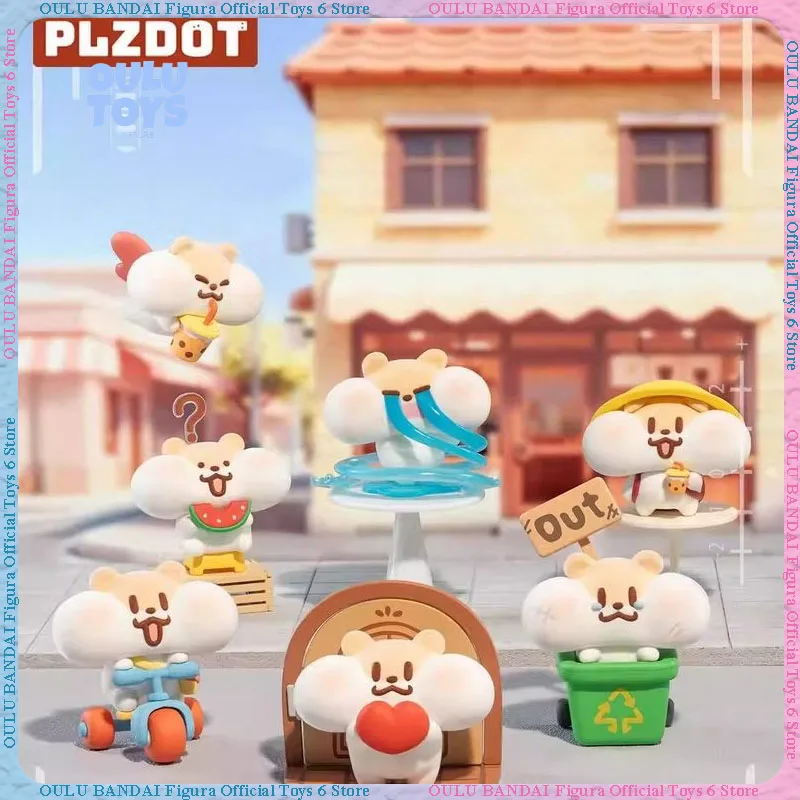 

PLZDOT Bobarat слепая коробка замораживающая рамка серия Moment модная игрушка милые флокированные фигурки ручной работы настольный орнамент подарок на день рождения игрушки