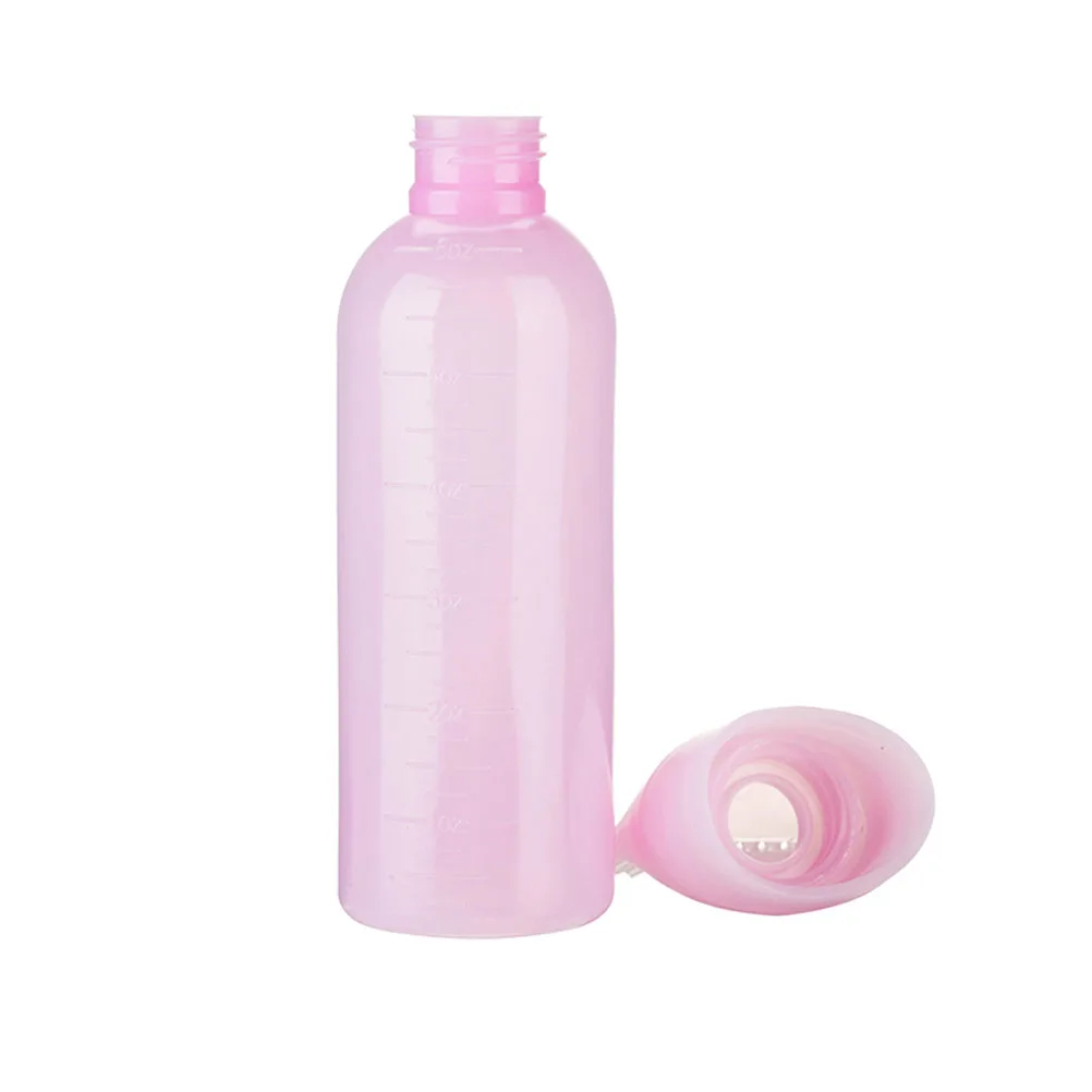

Hair Coloring Bottle Plastic Durable Lightweight Use for Hair Dye Shampoo Dry Cleaning Bottle Hairdressing Supplies