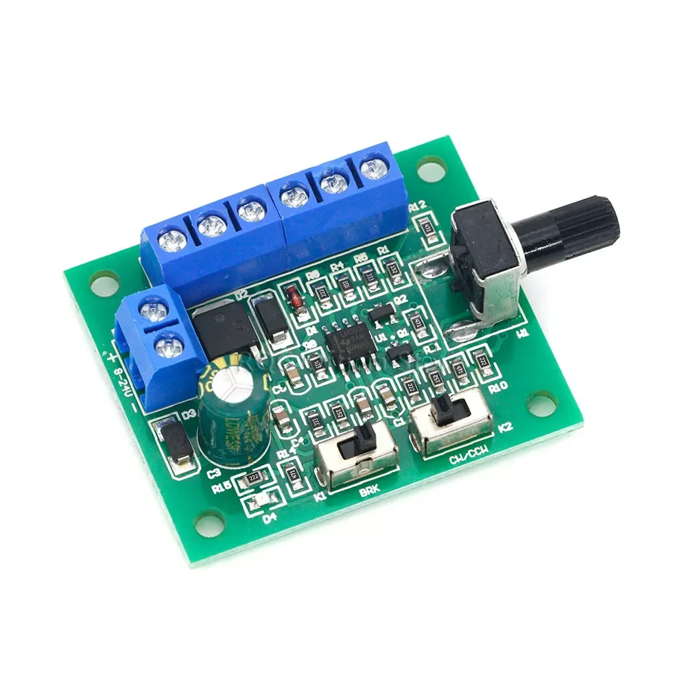 DC8-24V Brushless DC Motor Speed Controller PWM Speed Control Board With Driver