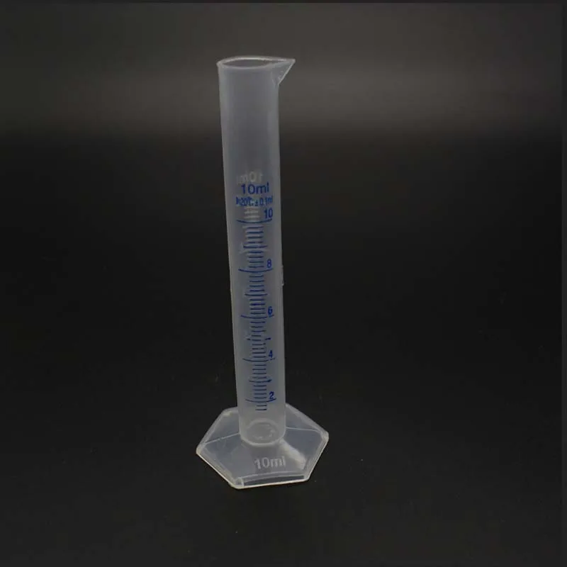 10/25/50/100/250ml Measuring Cylinder Laboratory Test Graduated Liquid Trial Tube Jar Toolchemistry