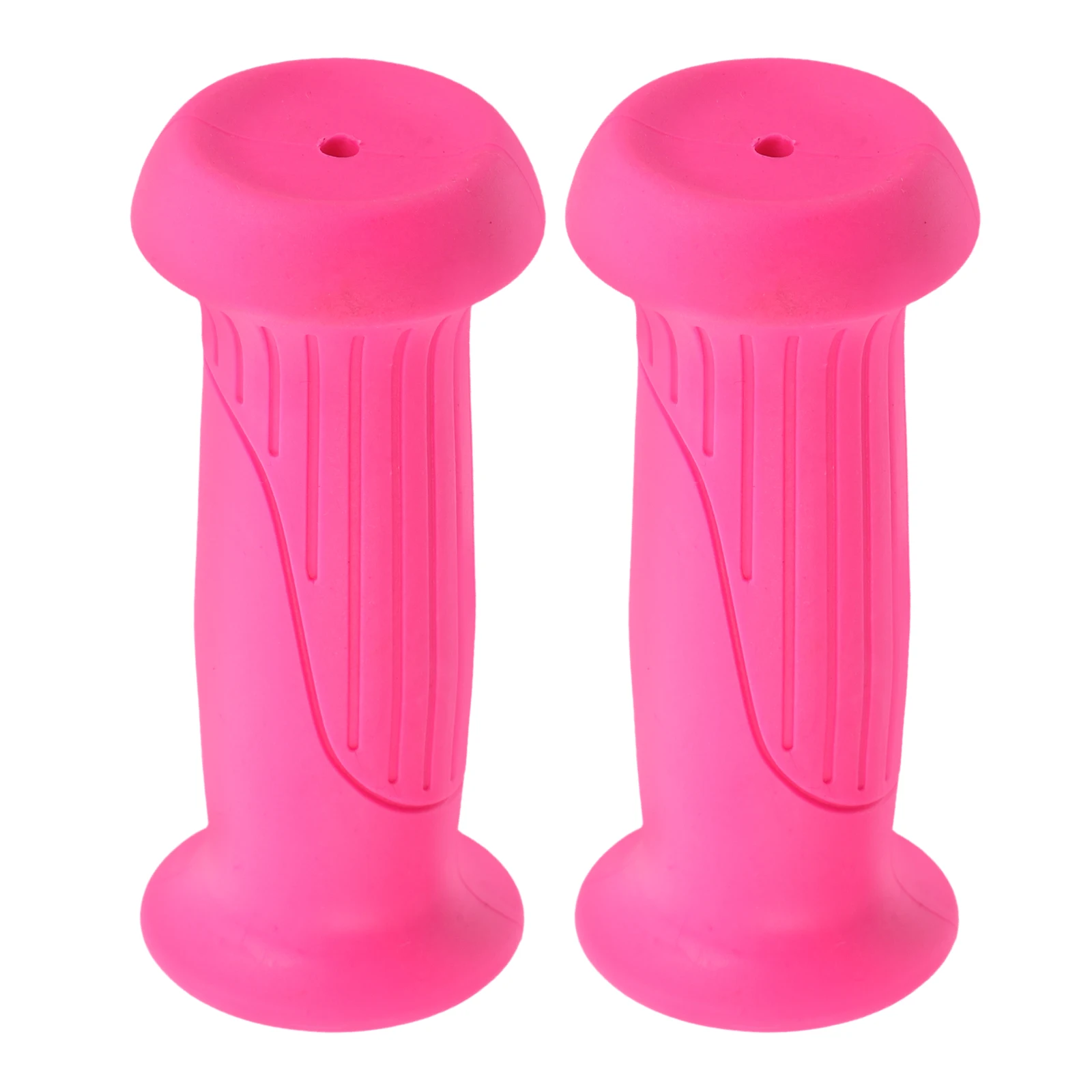 

Universal Fit Bike Handlebar Comfortable Non-Slip Elastic Scooter Replacement Grips Blue 'S Bicycle Accessories