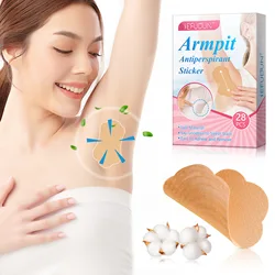 28 pcs/box Disposable Underarm Strong Absorbing Sweat Armpit Antiperspirant Sticker Anti Sweat Pads Deodorants For Women and Men